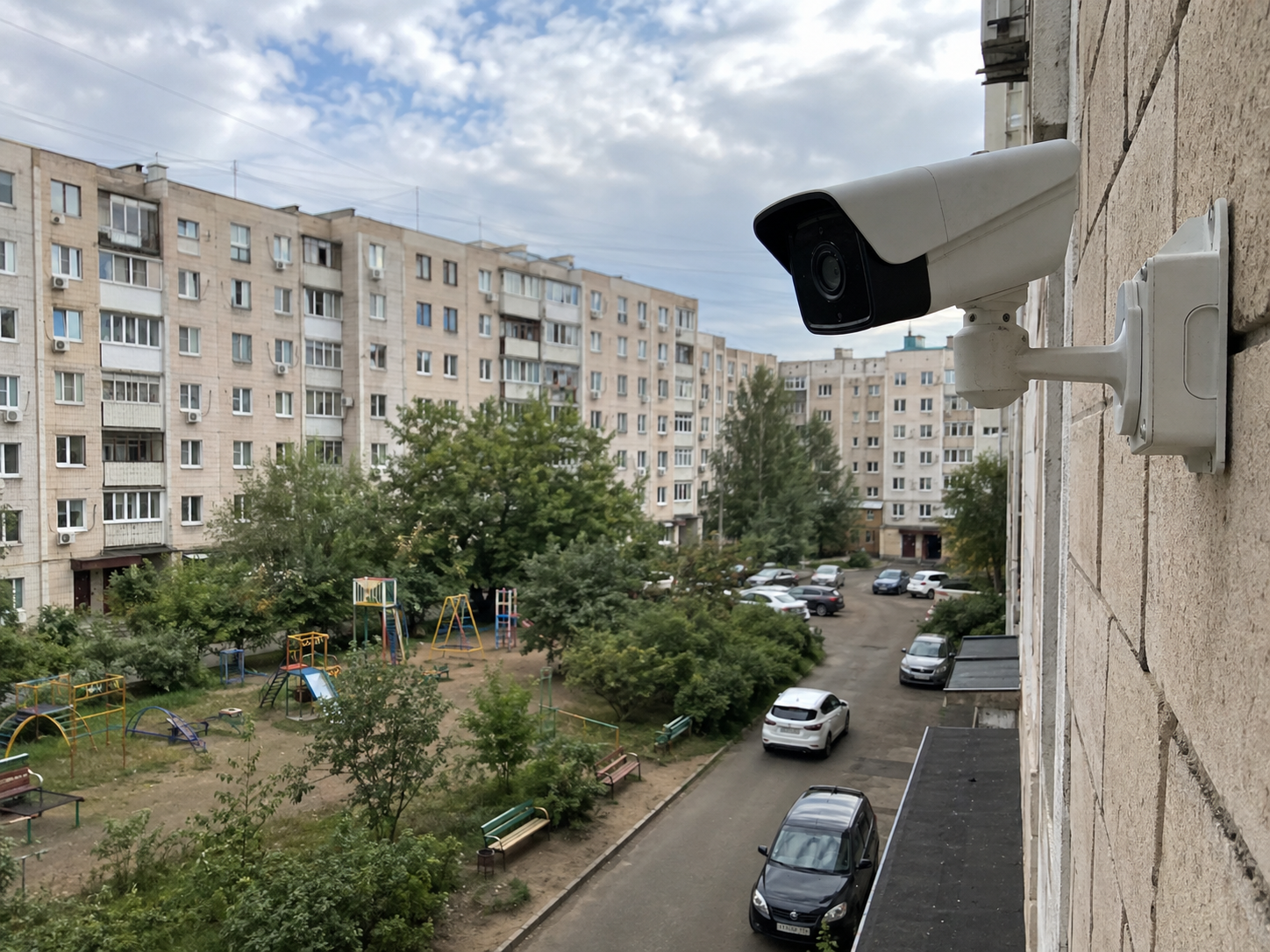 Система видеонаблюдения в Елабужском районе